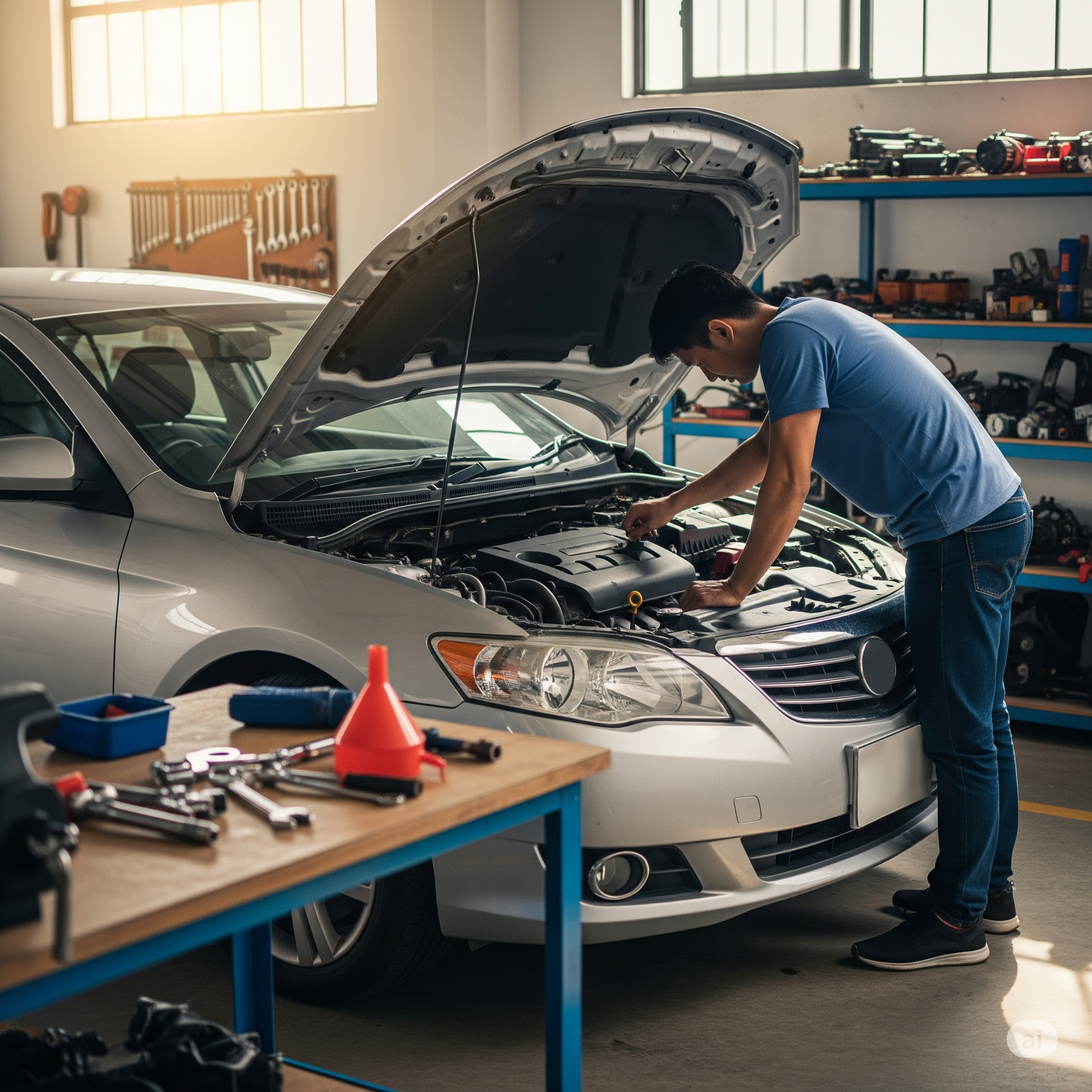 Mantenimiento básico automotriz