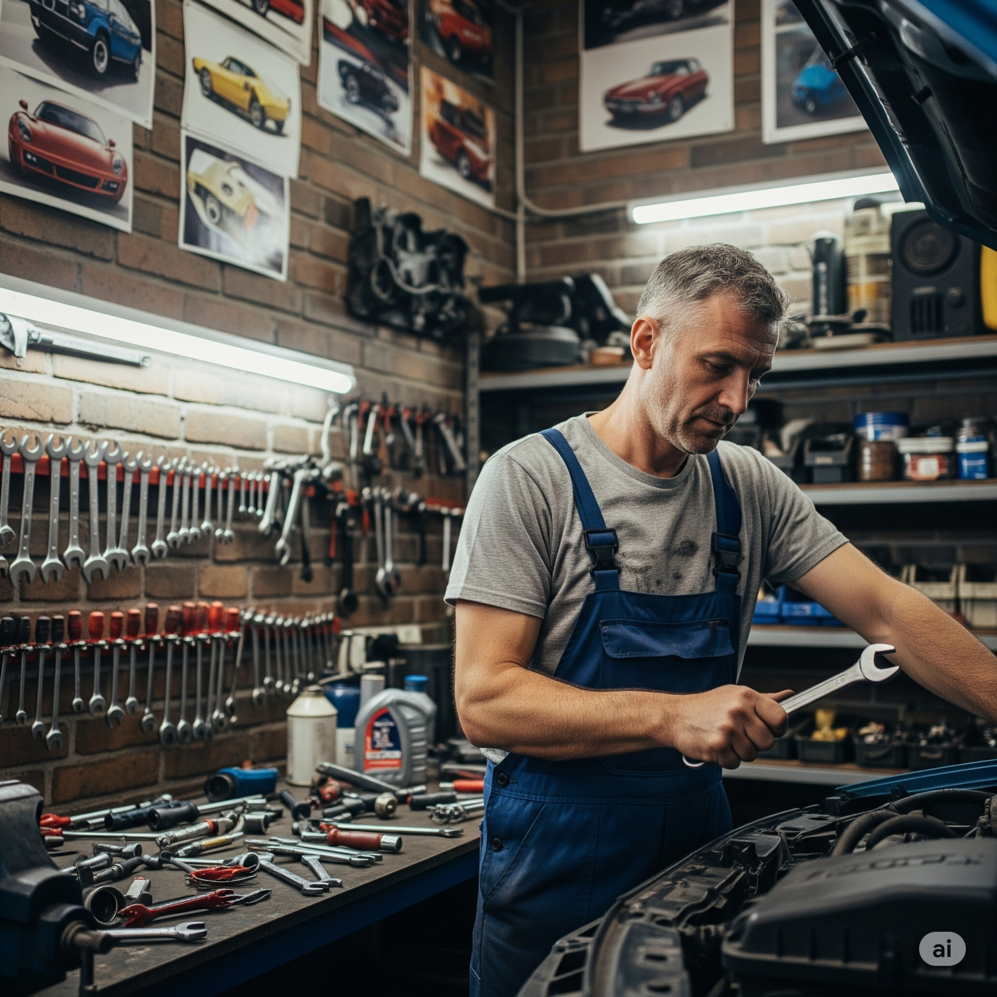 Servicio de revisión general automotriz